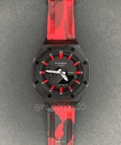 CasiOak Element - Black Red Camo